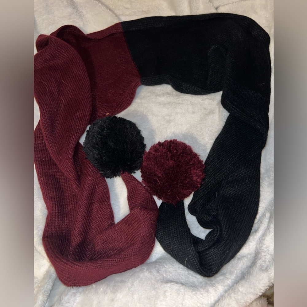 Kate spade color block muffler scarf